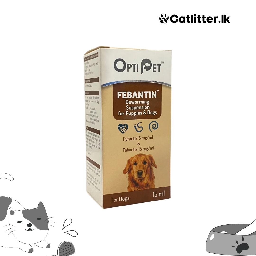 Febantin Deworming Suspension For Puppies & Dogs 15ml