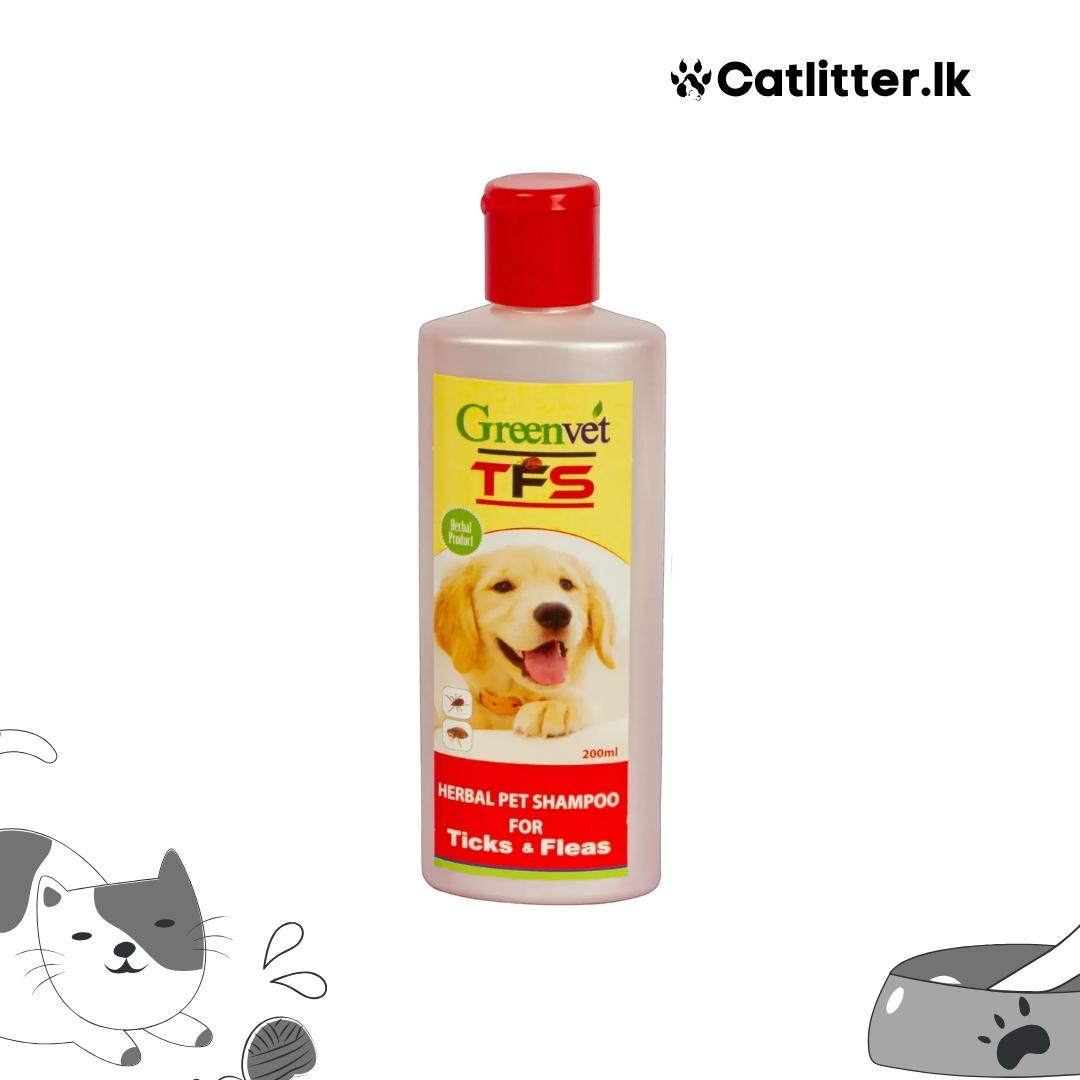 Greenvet Ticks & Fleas Shampoo