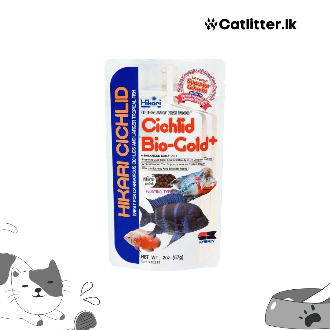Hikari Cichlid Bio-Gold+ Floating Mini Pellets 250g