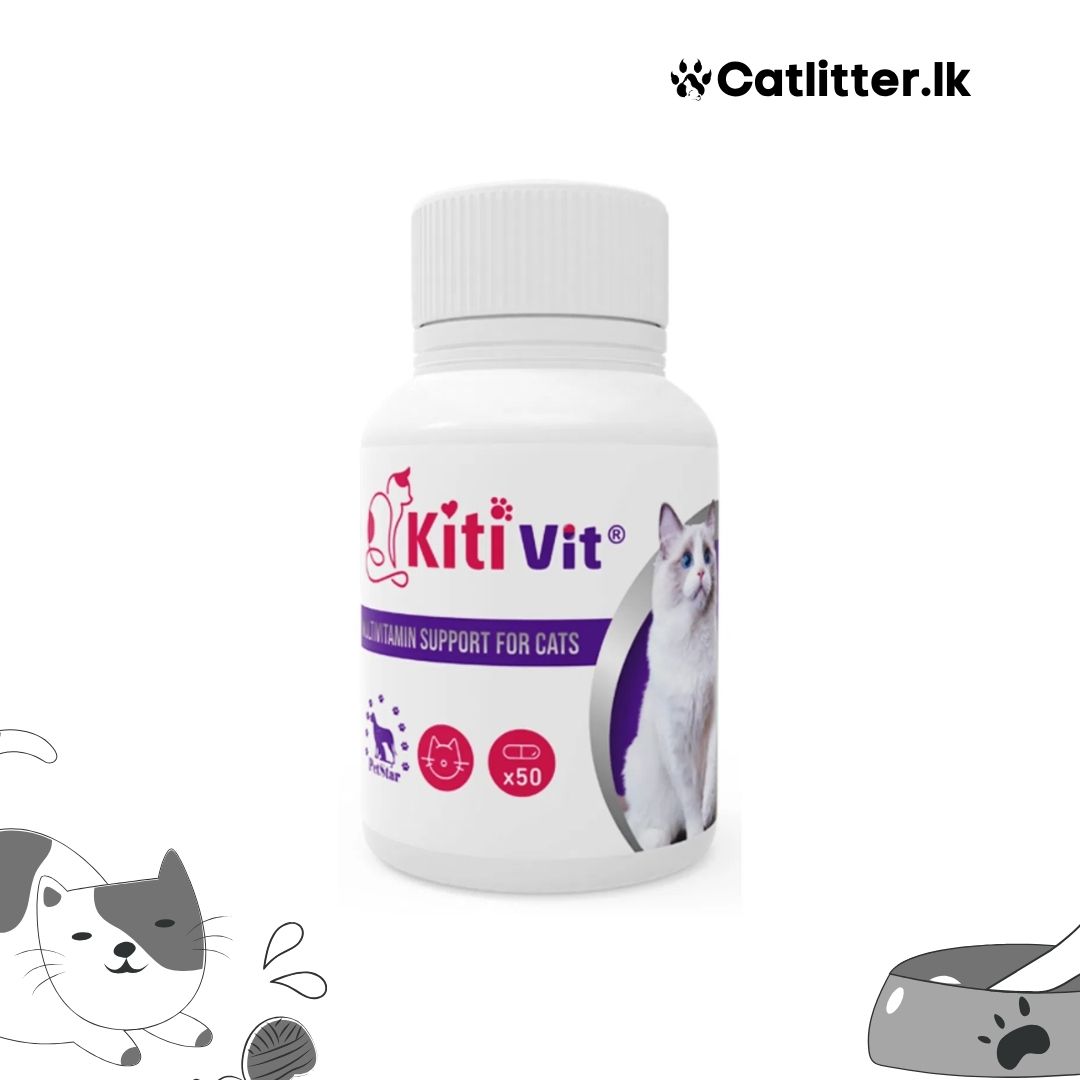 Kiti Vit Multi-vitamin Tablets for Cats