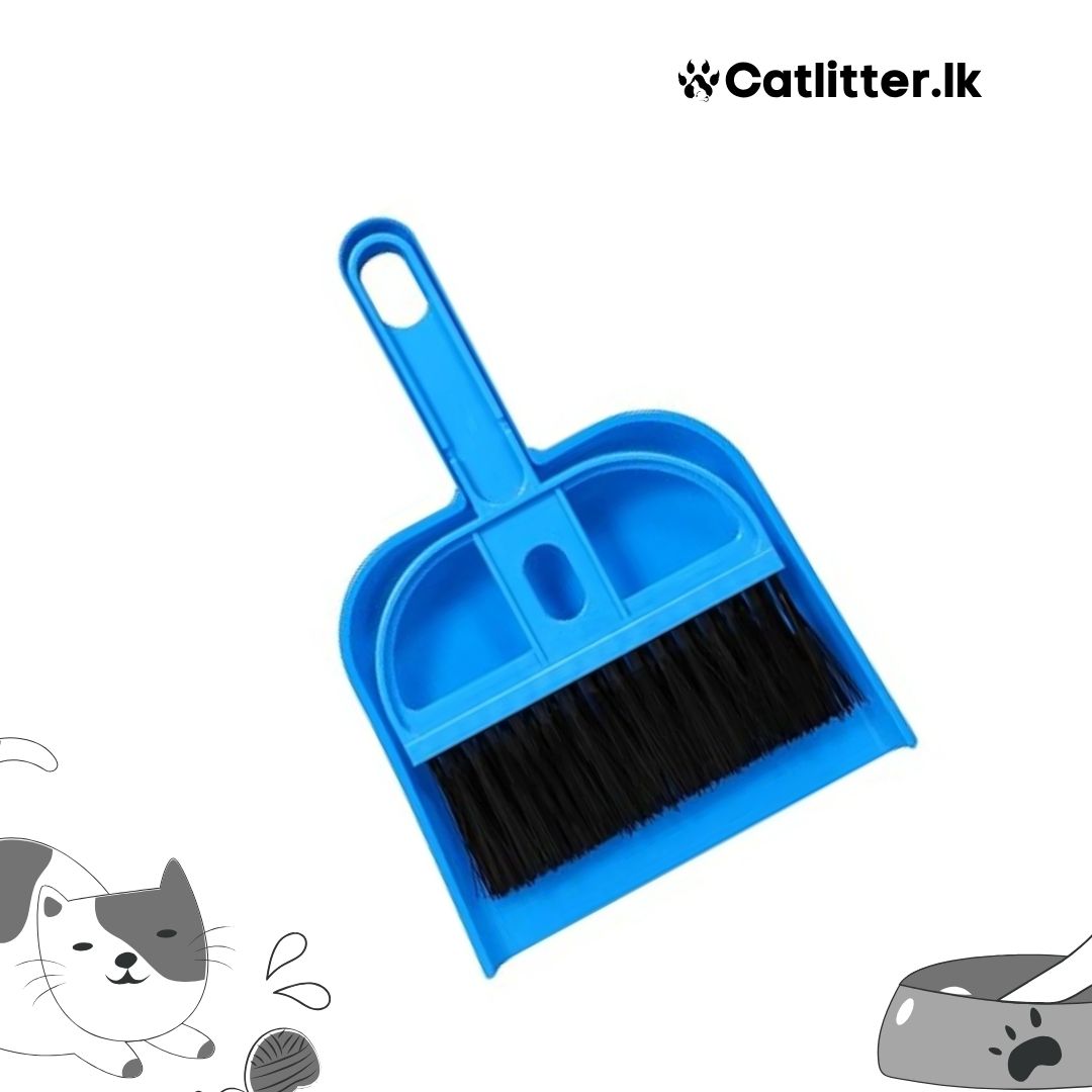 Mini Dustpan with Mini Brush Set for Pets