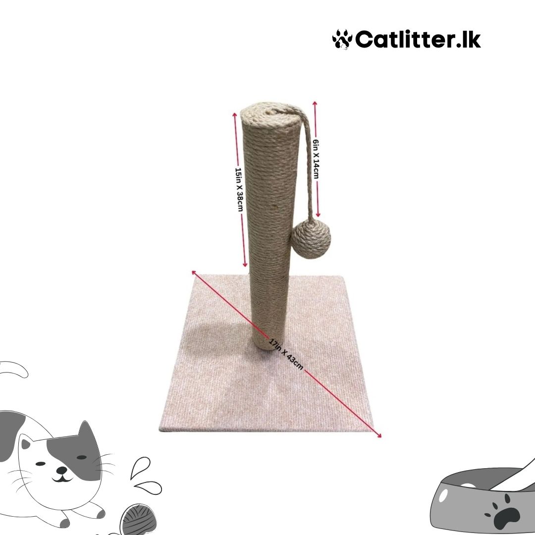 Mini Scratch Post For Cats & Kittens