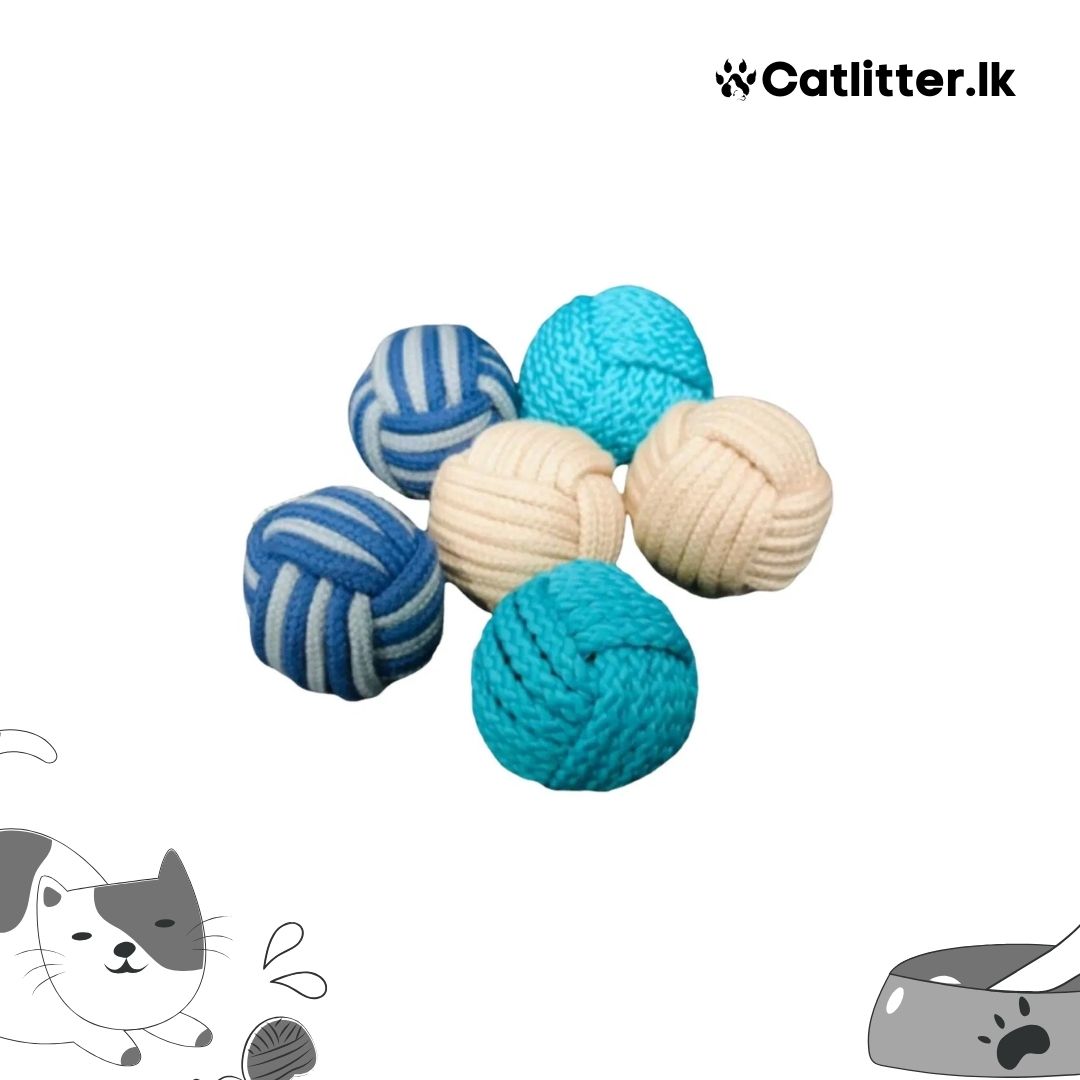 Pet Dog Chews Cotton Rope Knot Ball Grinding Teeth Pet Toys