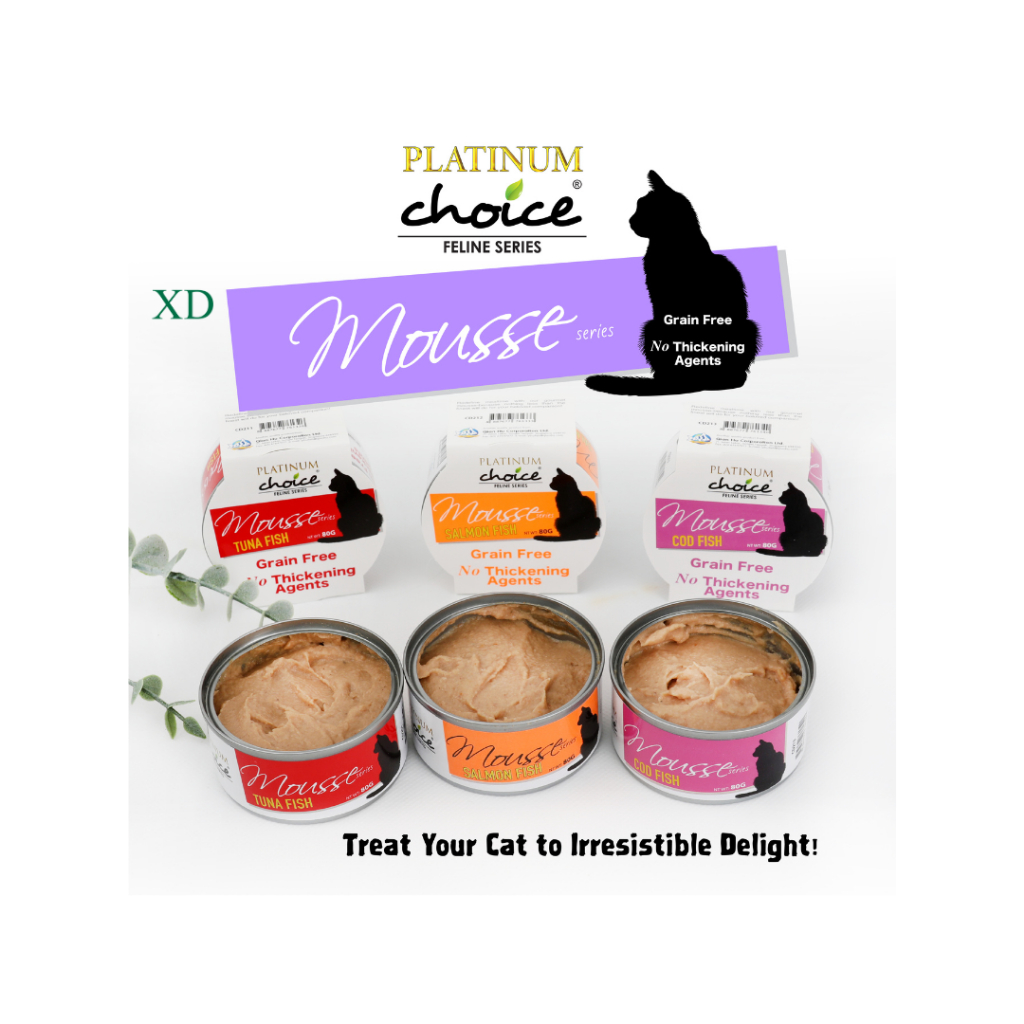 Platinum Choice® Mousse Range 80g