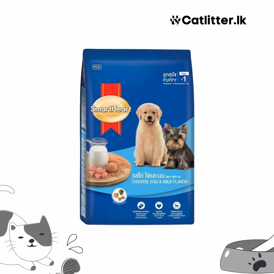 Smart Heart Chicken Egg Milk Puppy Dry Food
