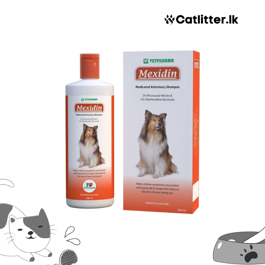 Vetpharma Mexidin Medicated Veterinary Shampoo