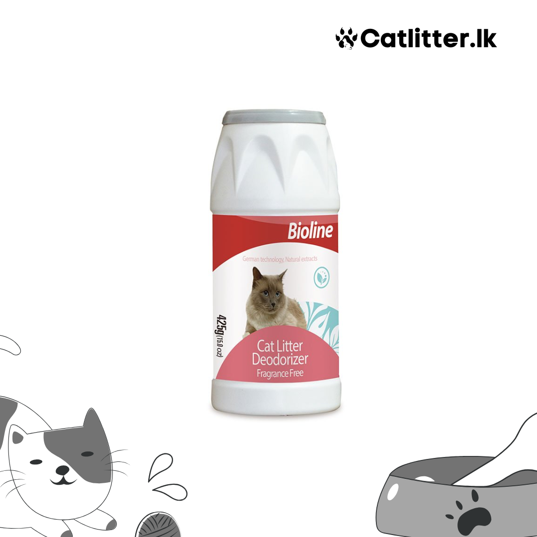Bioline Cat Litter deodorizer Fragrance Free 425g