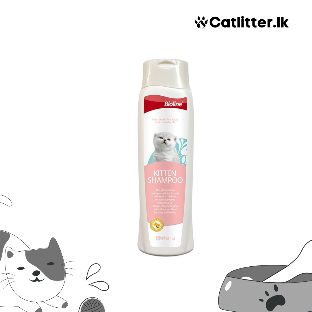 Bioline Kitten Shampoo For Cats 200ml