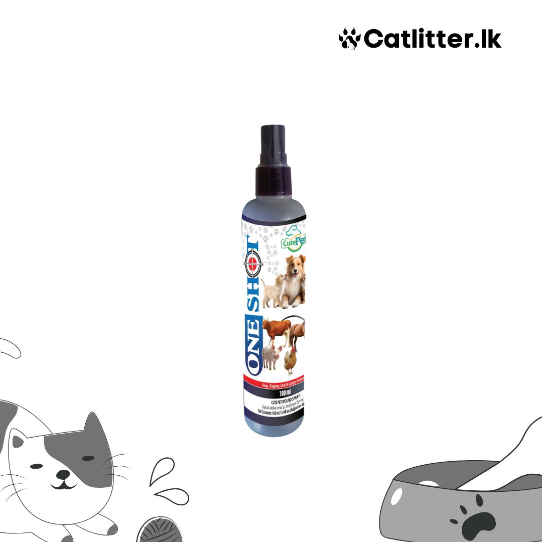 Cute Pet One Shot Wound Spray 100ML