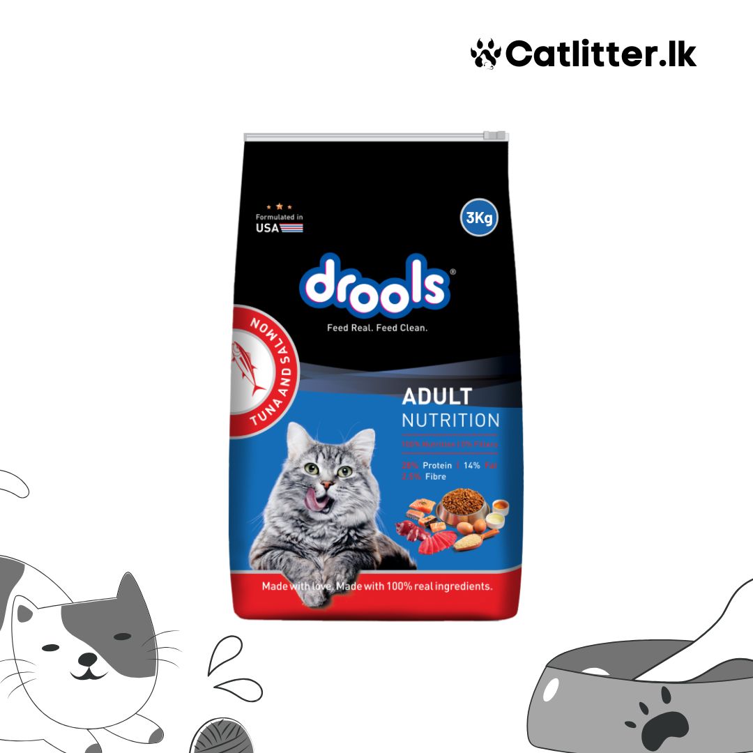 Drools Dry Food For Adult Cat - Tuna & Salmon