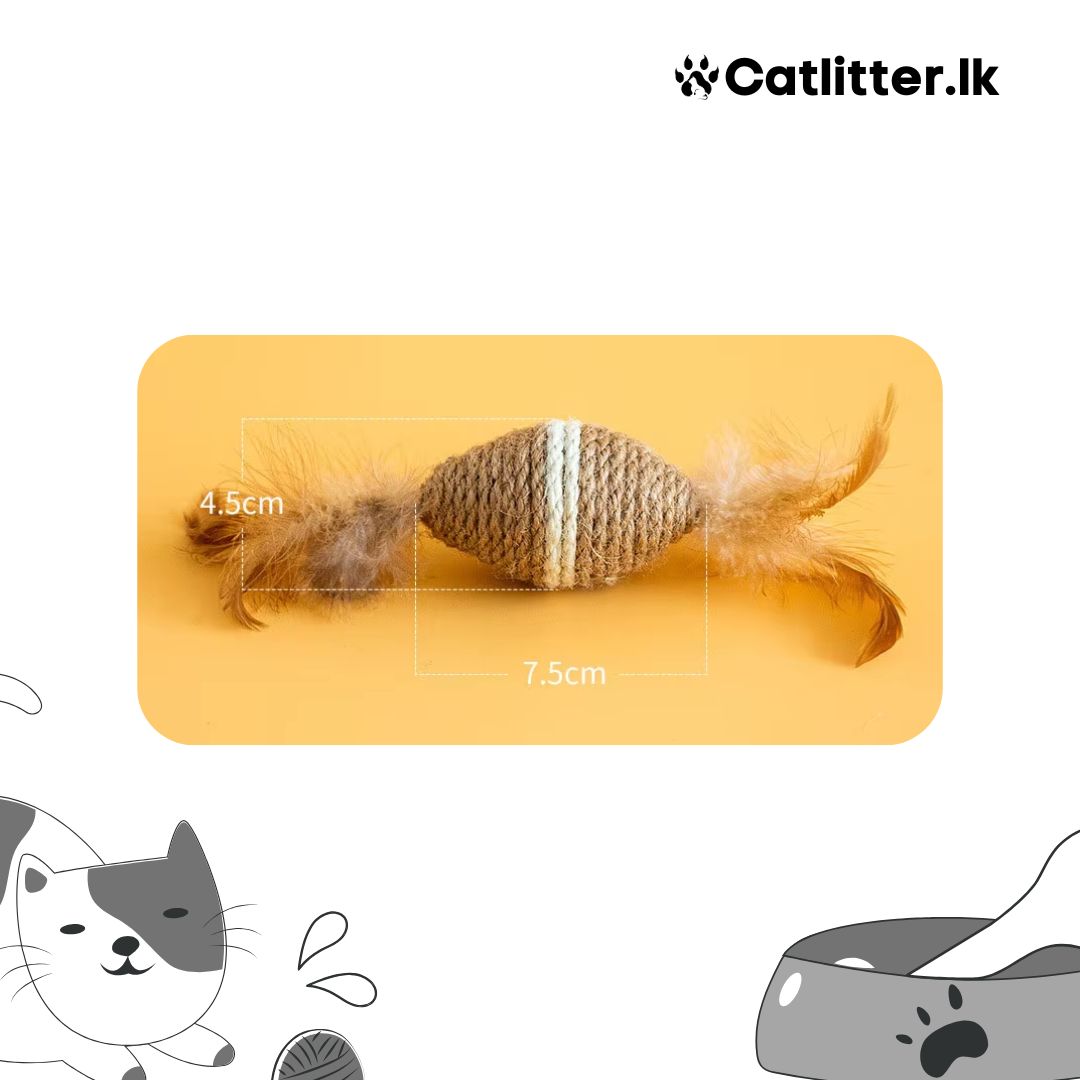 Feathered Cat Toys