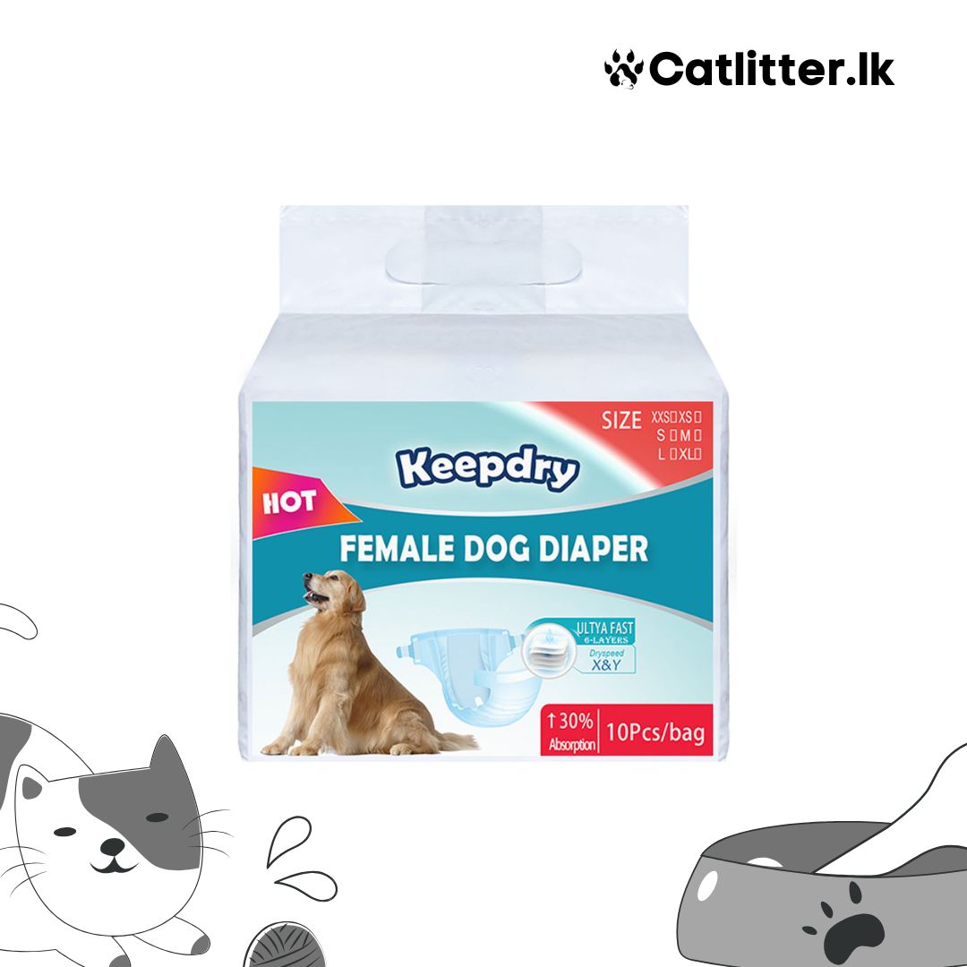 Keepdry Female Dog Diaper