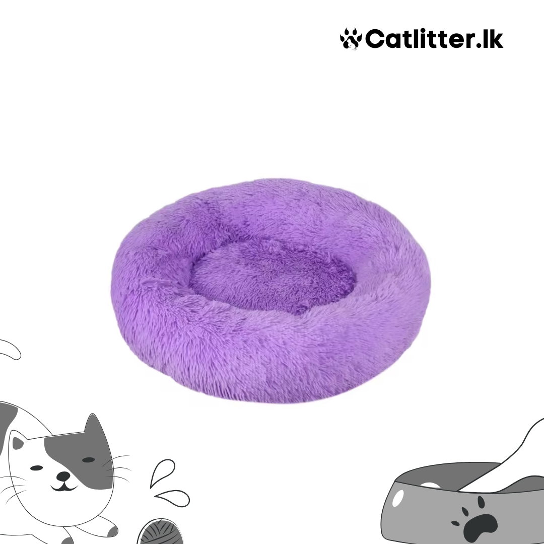 Pet Bed Round Shape For Cats & Puppis 20"