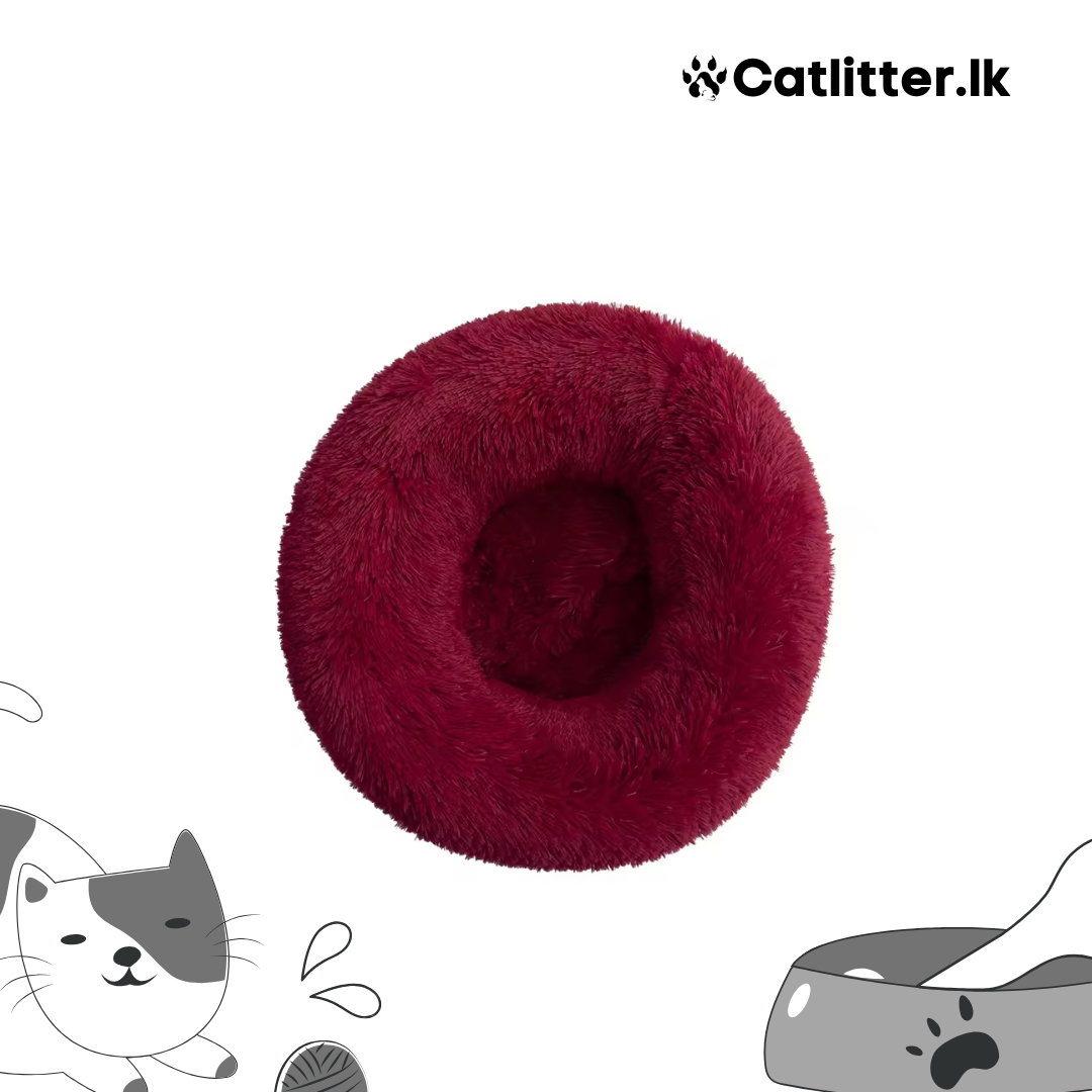 Pet Bed Round Shape For Cats & Puppis 20"