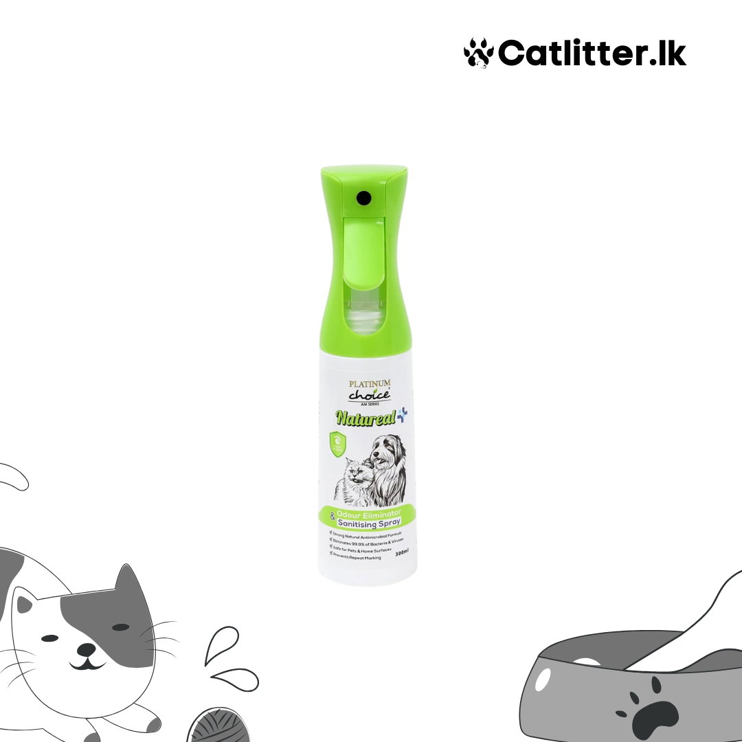 Platinum Choice® Natureal Odour Eliminator & Sanitising Spray 300ML