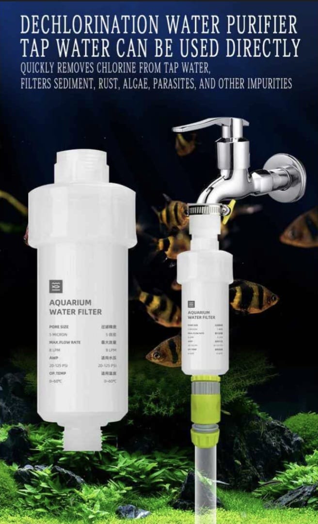 Aquarium Water Change Anti Chlorine Filter