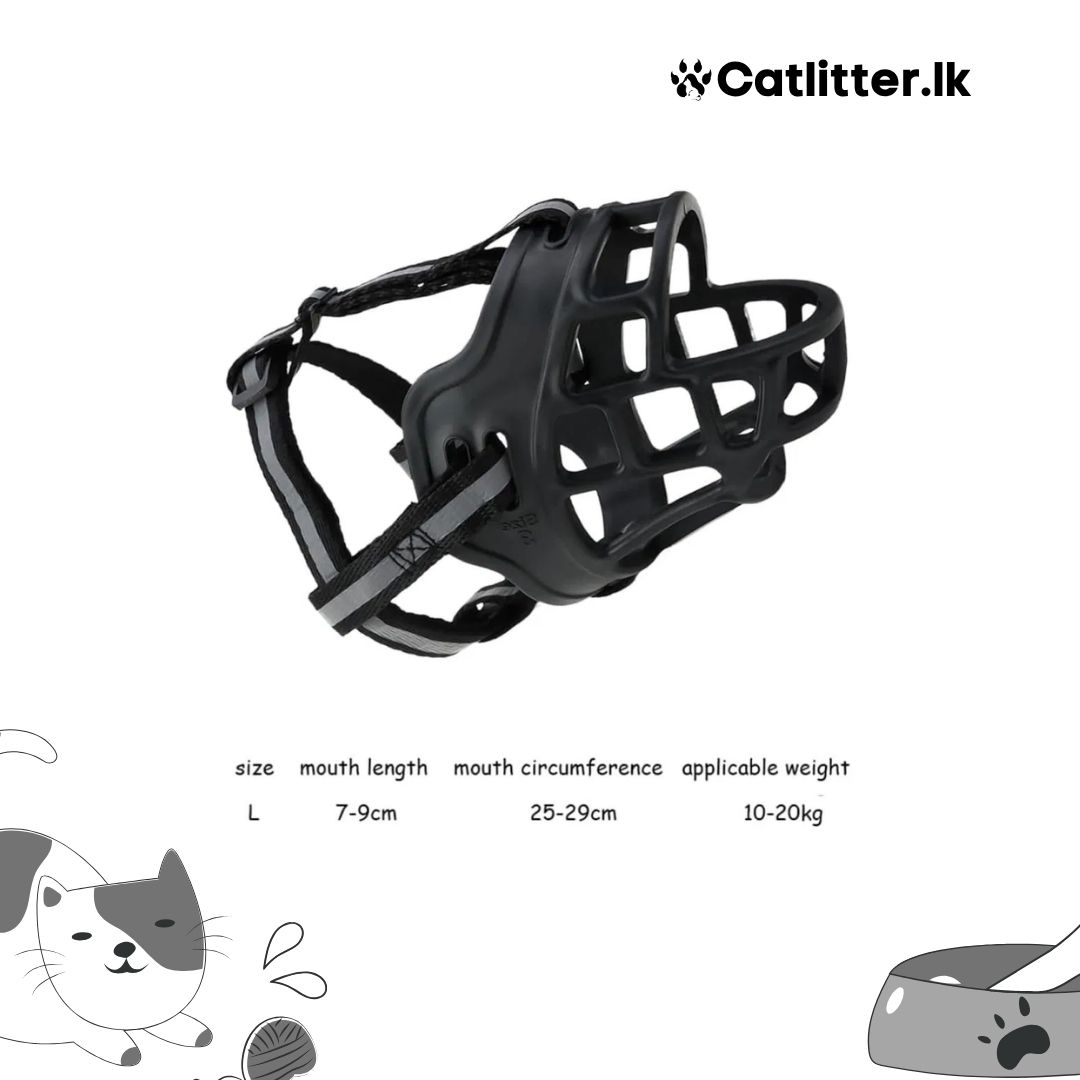 Dog Muzzle Soft Rubber