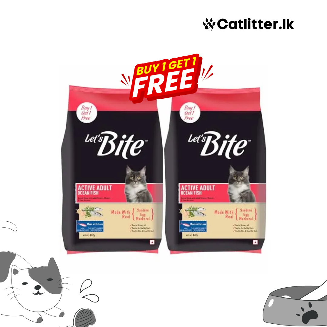 Let's Bite Active Adult Cat Dry Food (+1 Year)