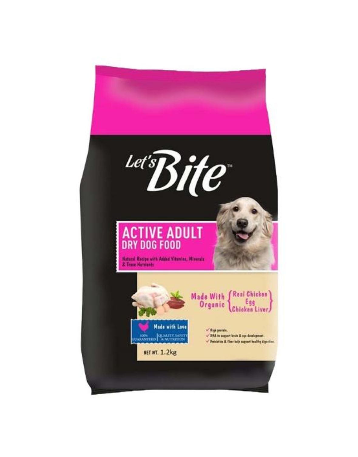 Let's Bite Active Adult Dog Dry Food