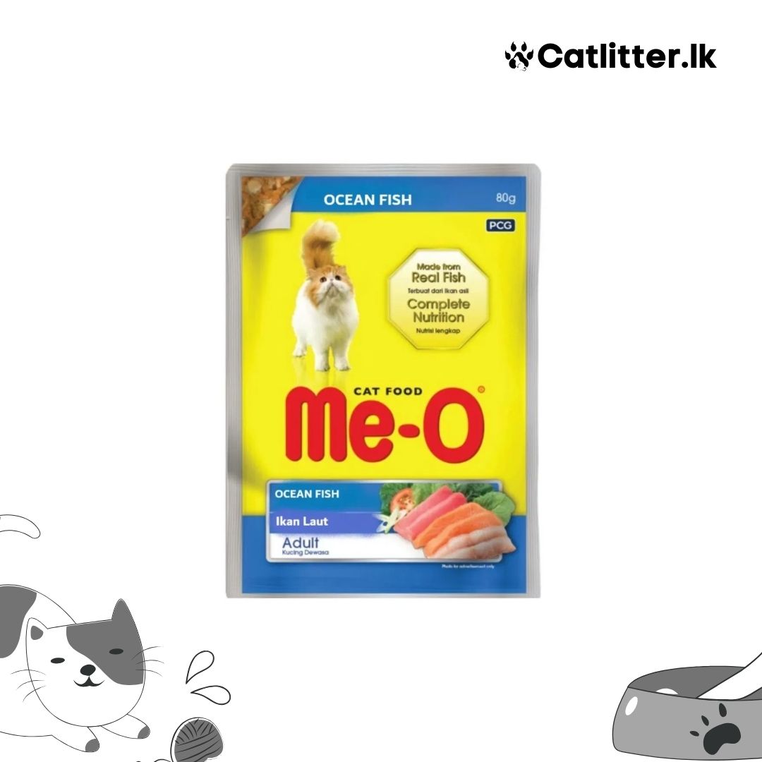 Me-O Cat Wet Food Pouches 80g