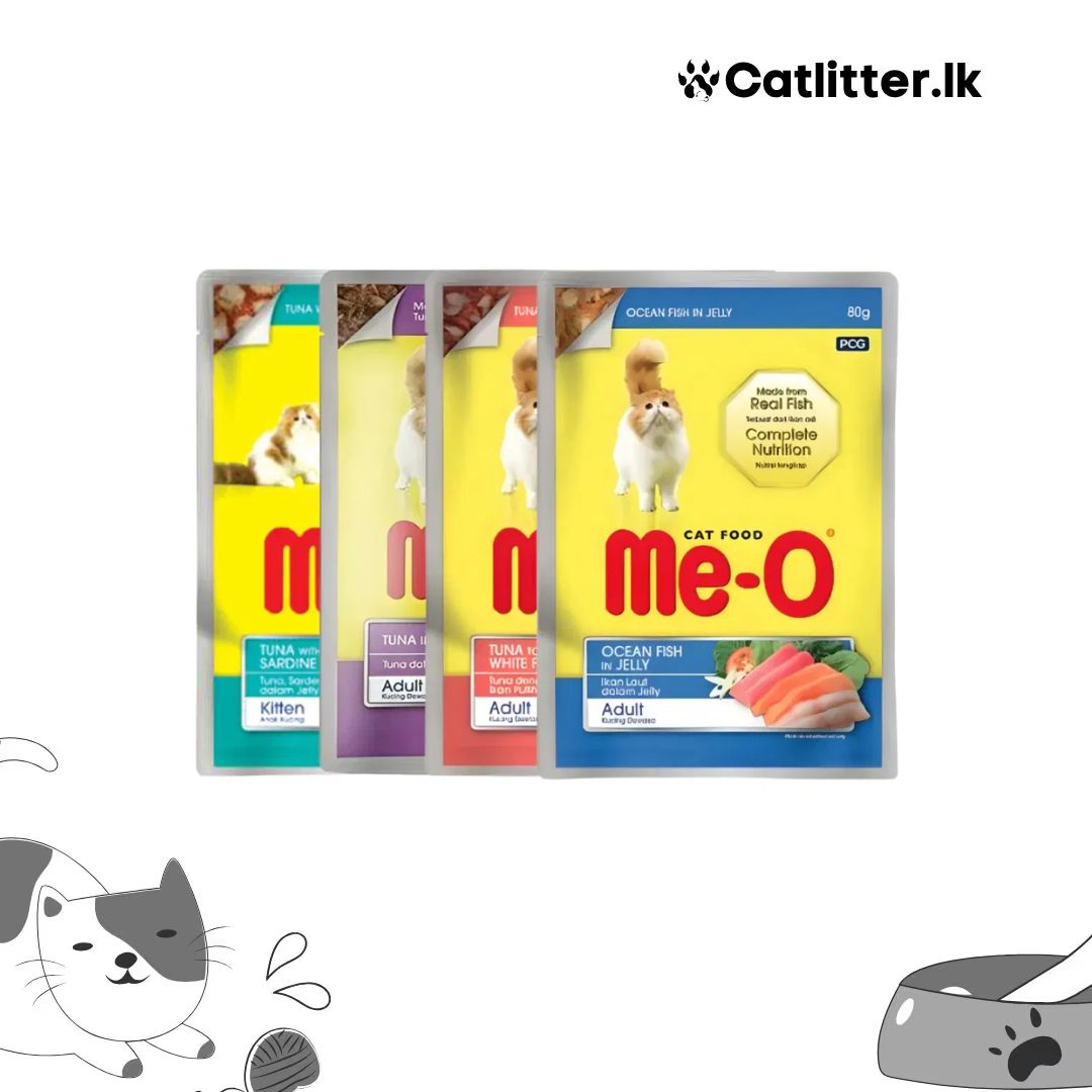 Me-O Cat Wet Food Pouches 80g