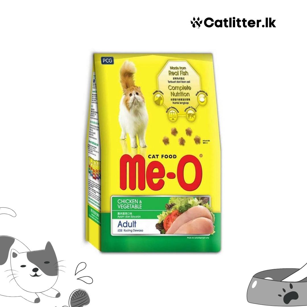 Me-O Chicken & Vegetable Adult Cat Dry Food