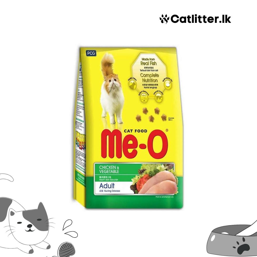 Me-O Chicken & Vegetable Adult Cat Dry Food