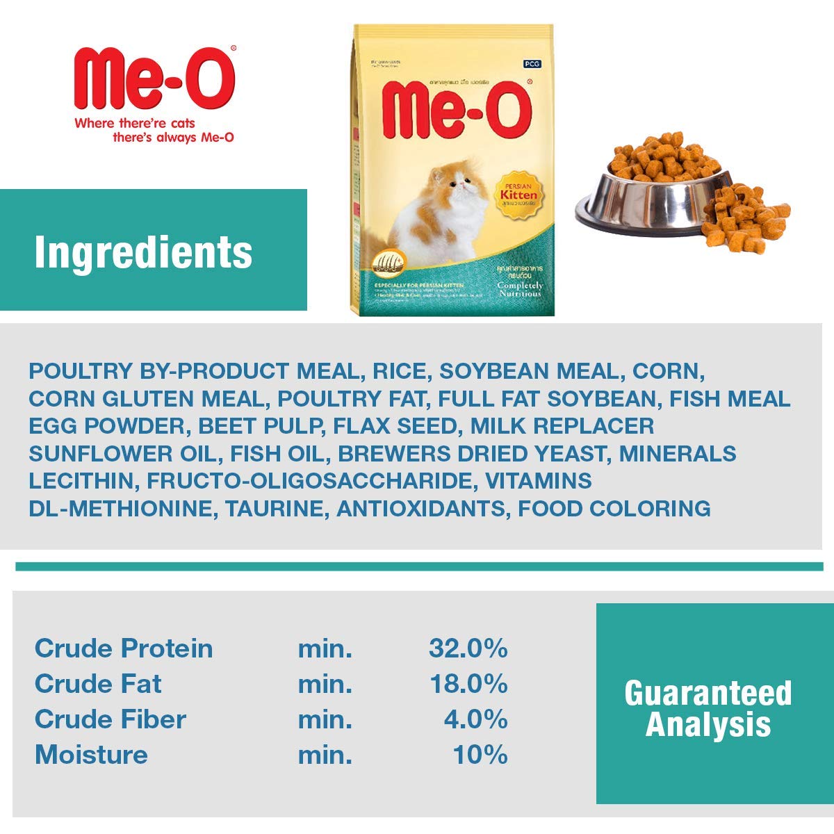 Me-O Persian Kitten Dry Food