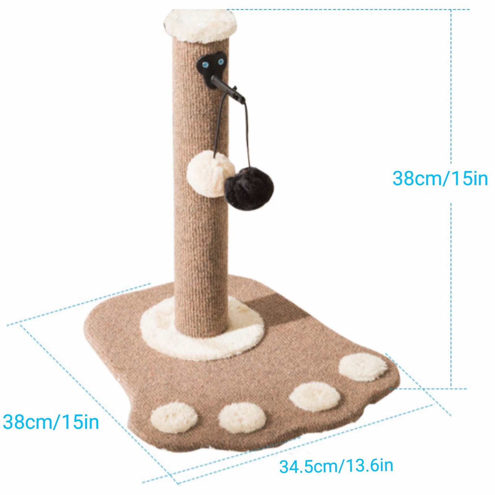 Mini Scratch Post For Cats & Kittens