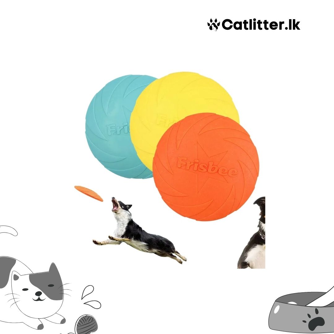 Natural Rubber Frisbee for Dogs