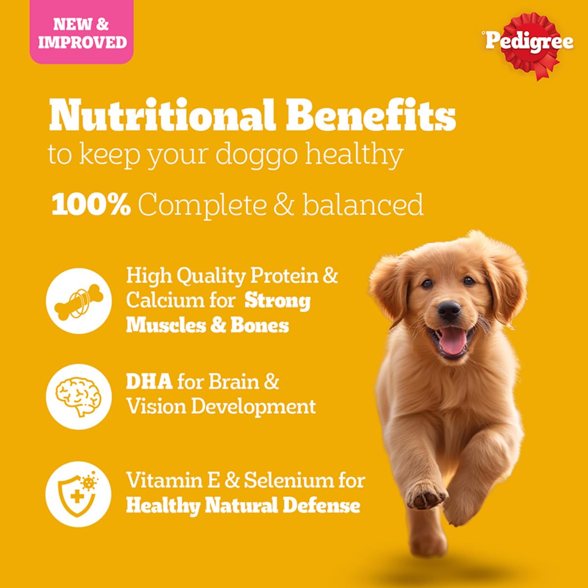 PEDIGREE® Chicken and Milk for Puppy Dogs
