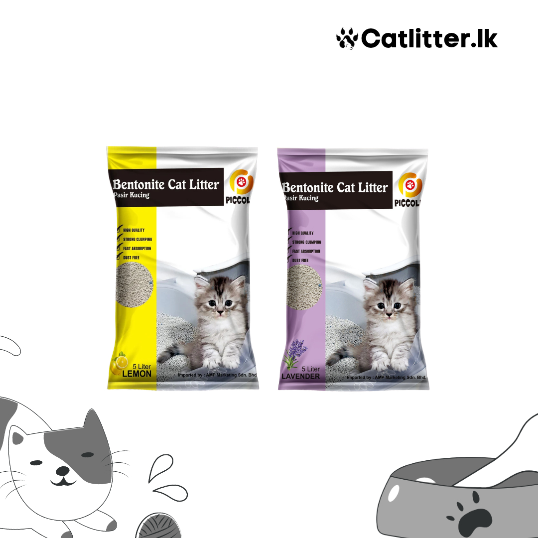 Piccolis Bentonite Cat Litter 5L/4Kg