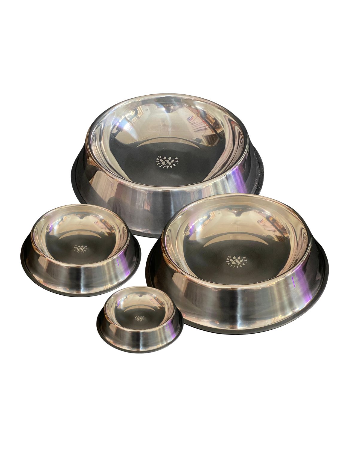 Printed Stainless Steel Pet Feeding Bowl