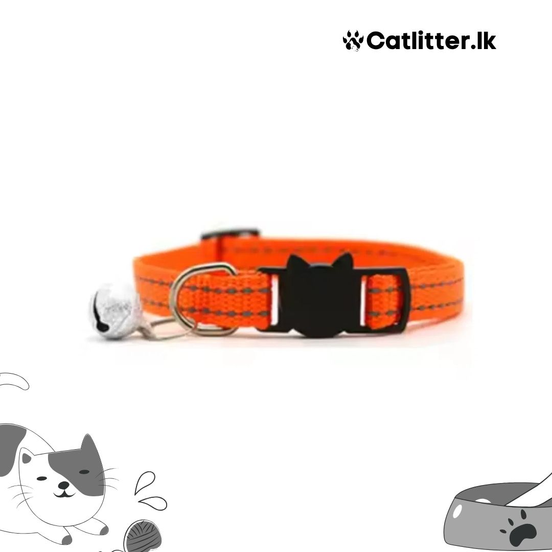 Reflective Breakaway Cat Collars with Bell