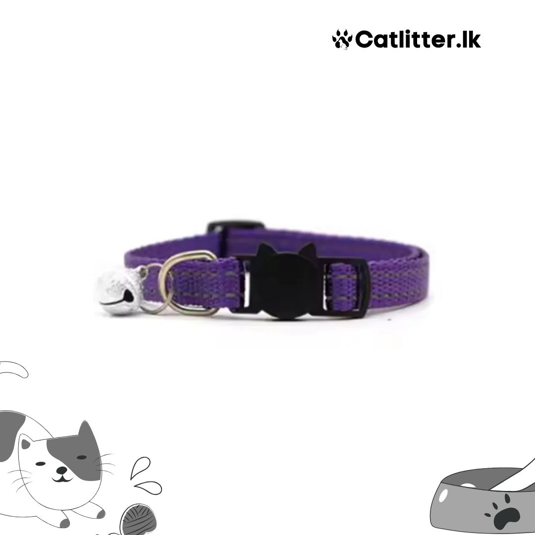 Reflective Breakaway Cat Collars with Bell