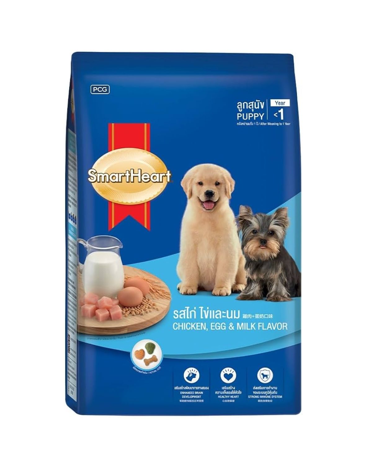 Smart Heart Chicken Egg Milk Puppy Dry Food