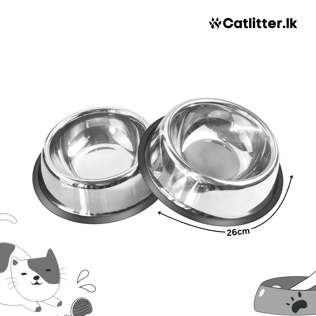 Stainless Steel Pet Feeding Bowl