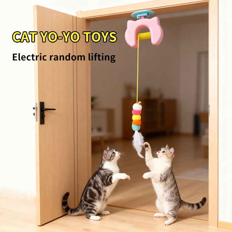 Automatic Lifting Cat Ball Toy - High-Frequency Interactive Cat Toy