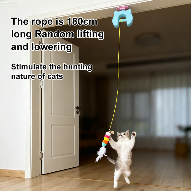 Automatic Lifting Cat Ball Toy - High-Frequency Interactive Cat Toy