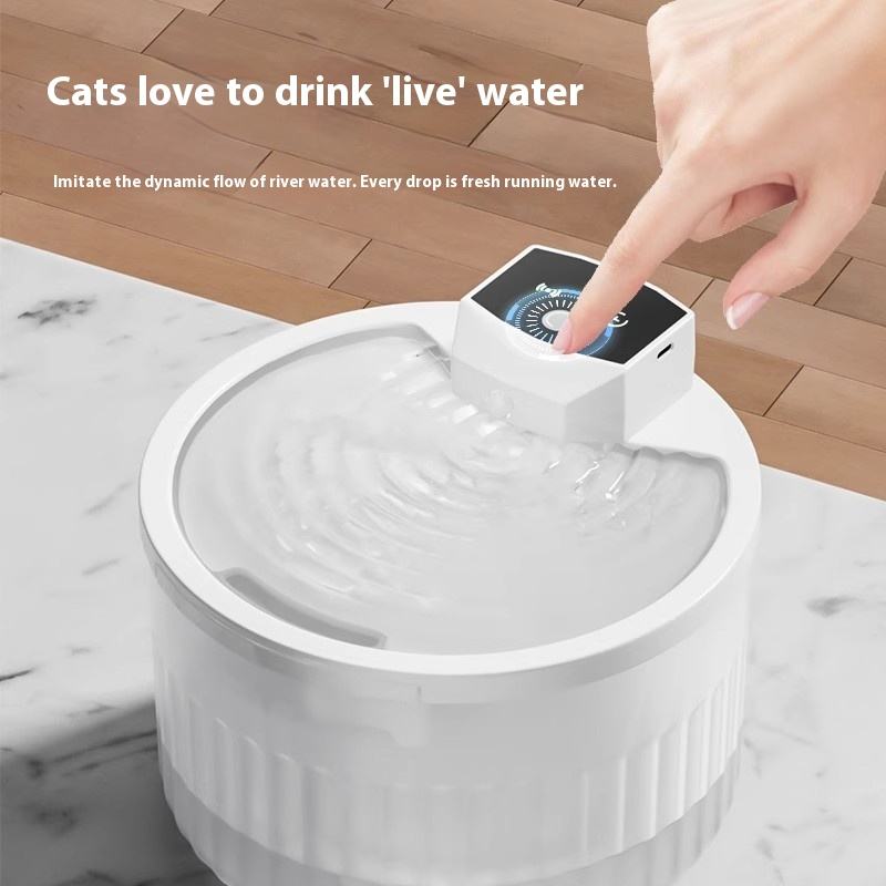 Automatic Wireless Pet Water Fountain Dispenser For Cats & Dogs
