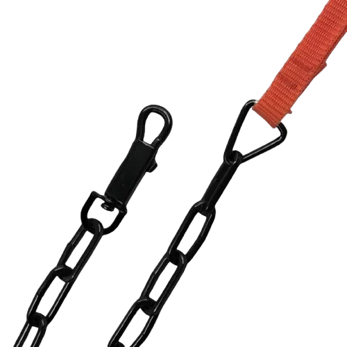Black Chain Leash For Dogs