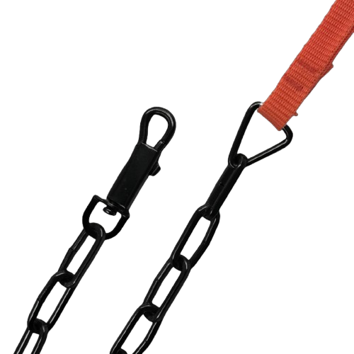 Black Chain Leash For Dogs