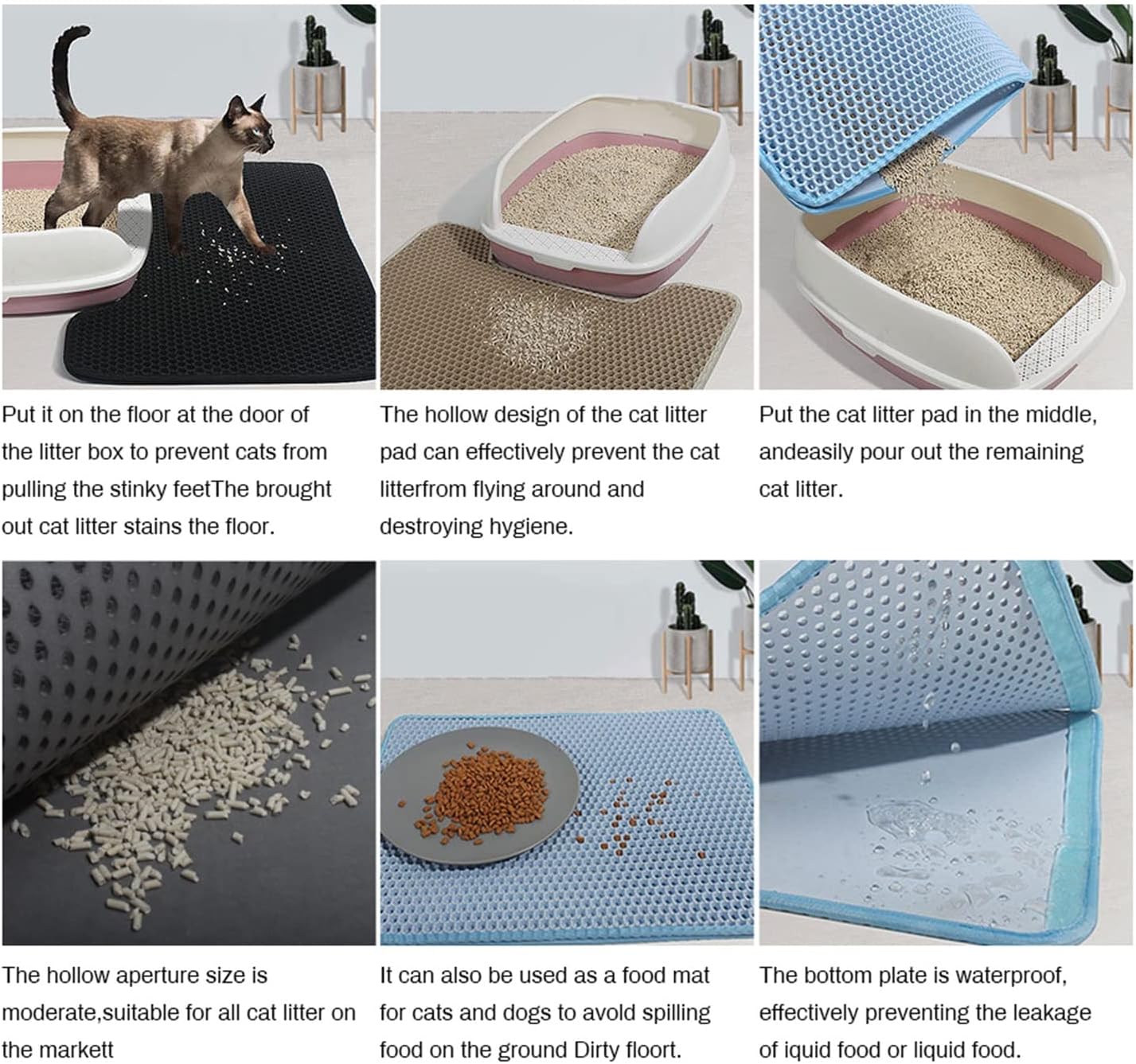 Cat Litter Filter Mat - Large