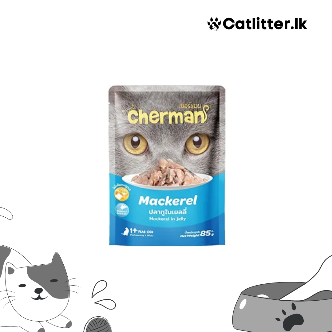 Cherman Wet Food Pouches for Adult Cats 85g