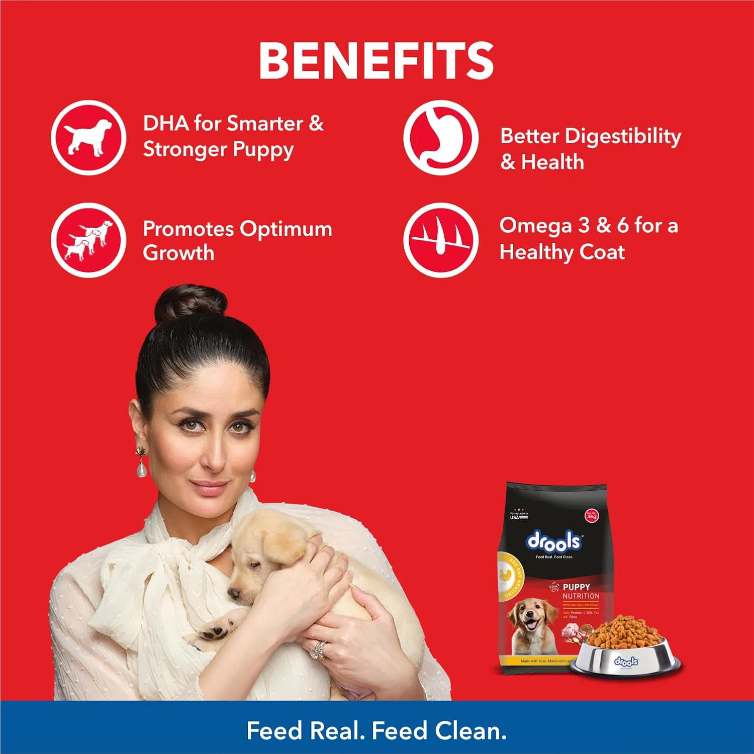 Drools Dry Food For Puppy - Chicken & Egg