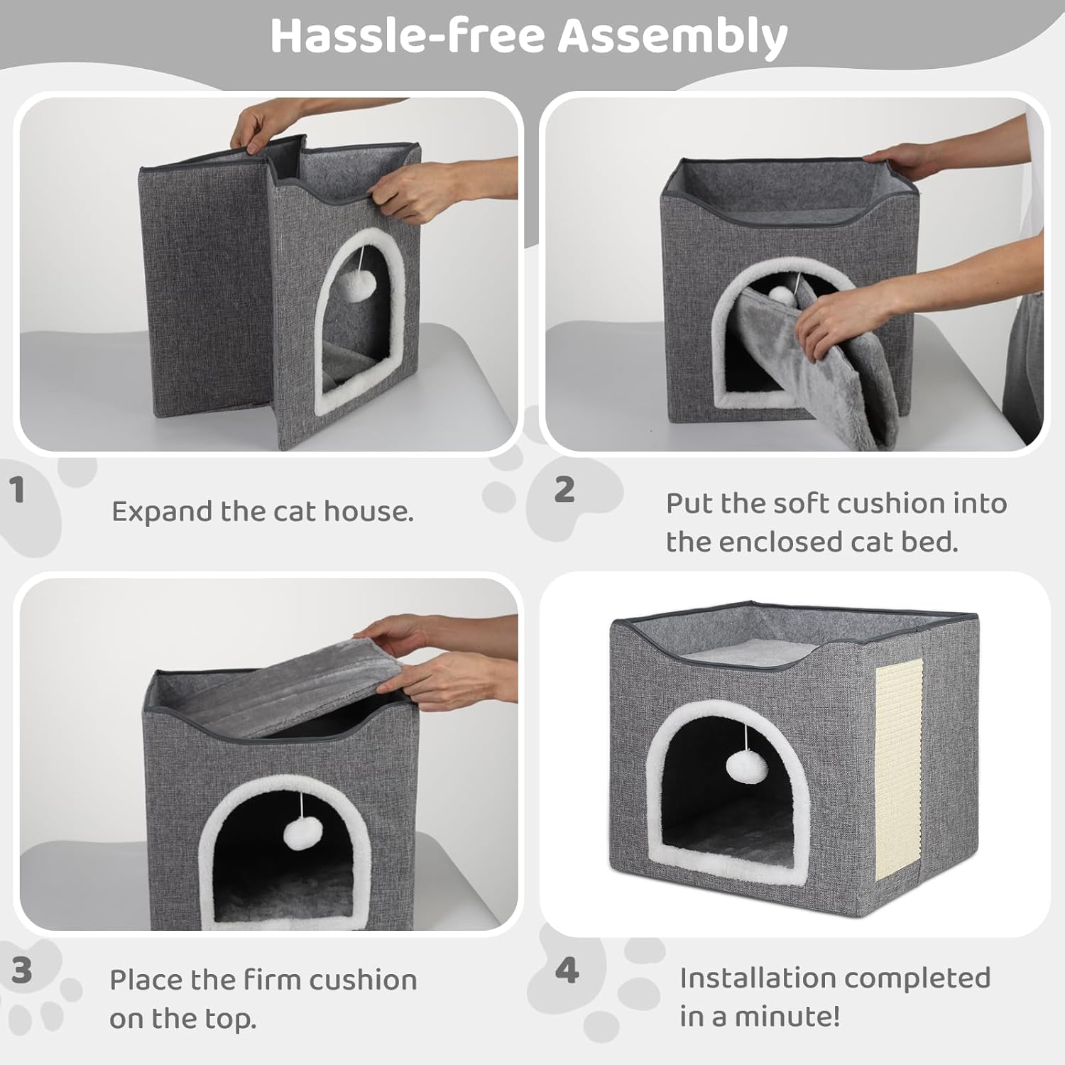 Foldable Cat House