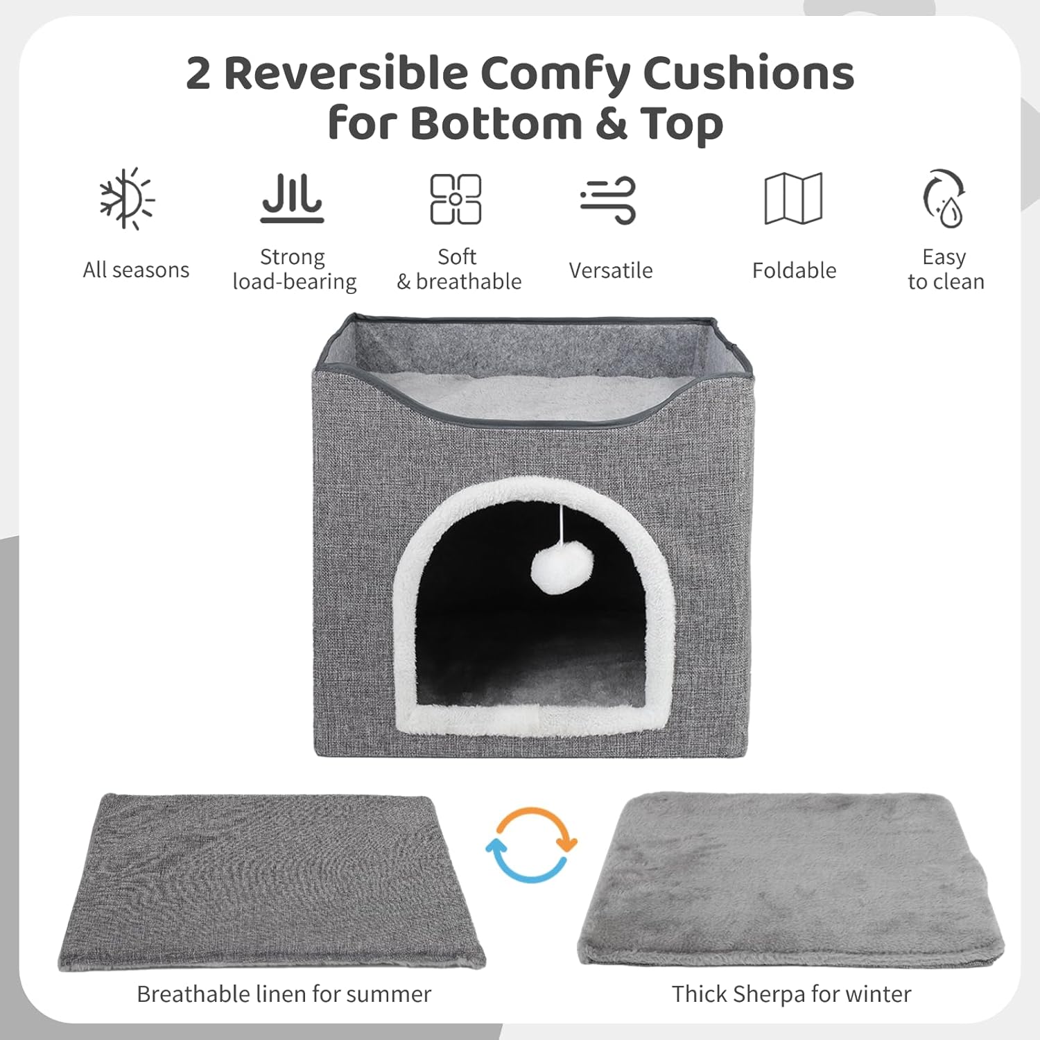 Foldable Cat House