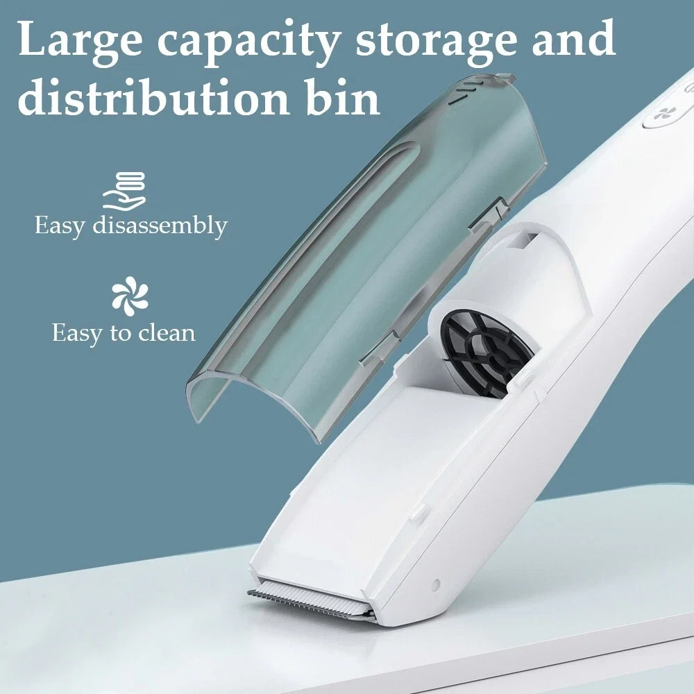 Hair Clipper Silent Vacuum Hair Trimmer for Pets