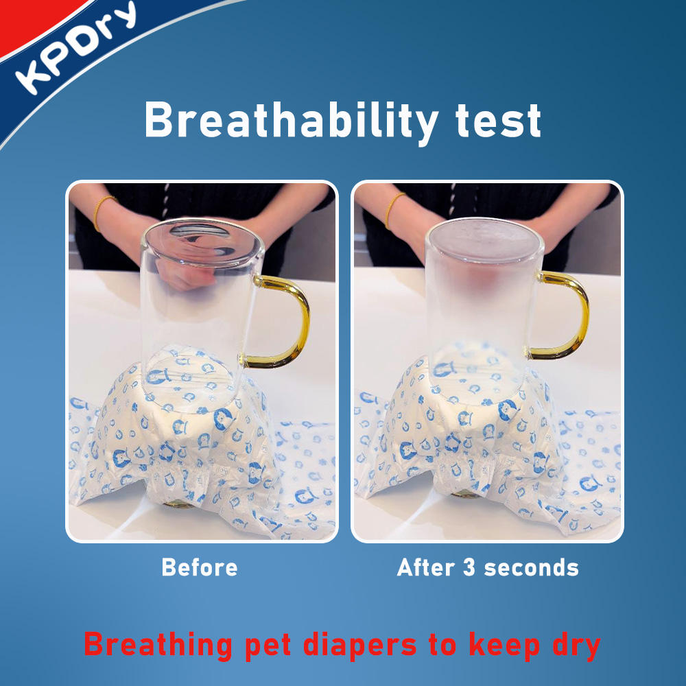 Keepdry Male Dog Diaper 12pcs