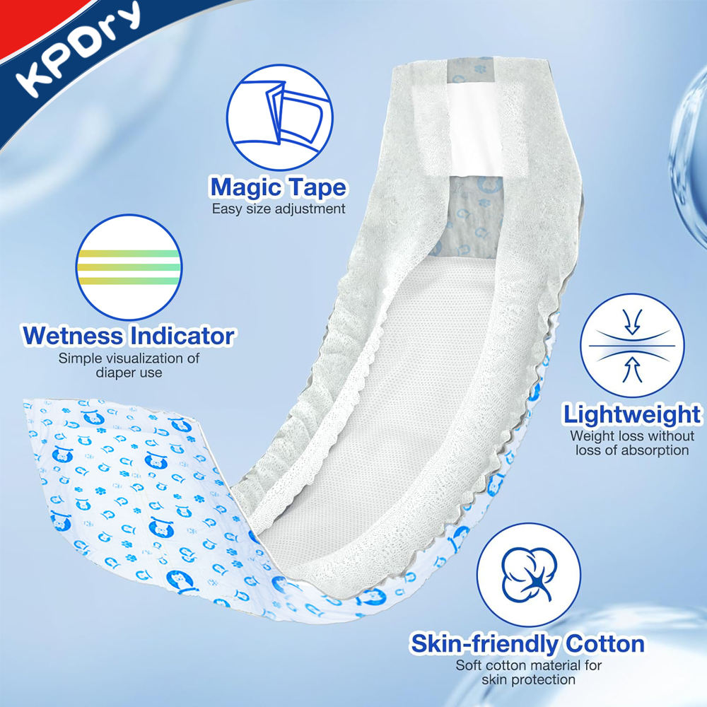 Keepdry Male Dog Diaper 12pcs